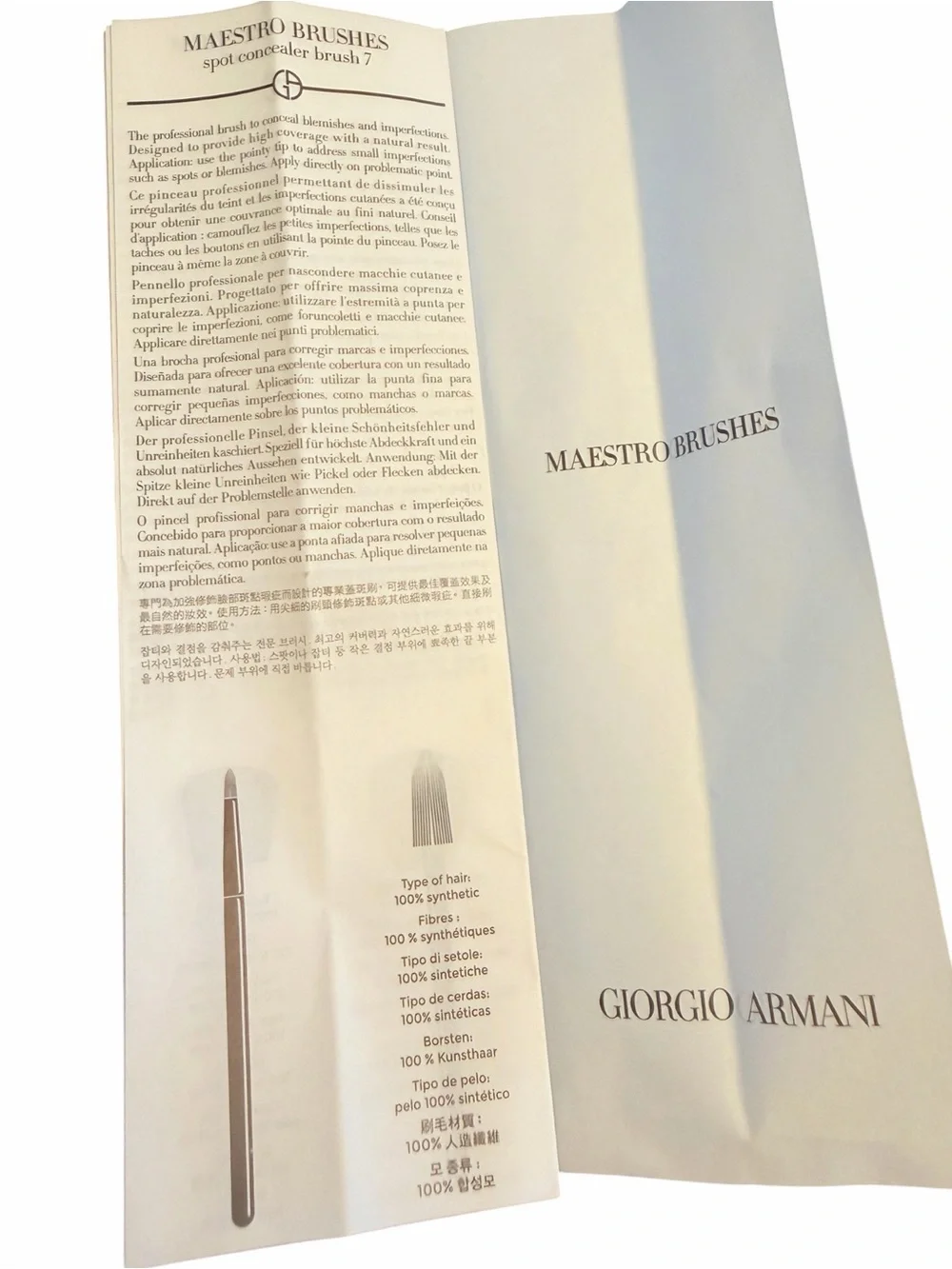 Giorgio Armani new box